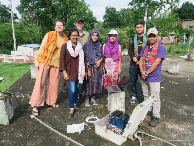 start of the mini field school