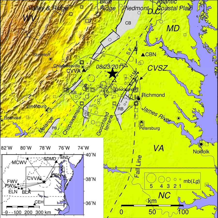 magnitude 5 8 quake rattles east coast