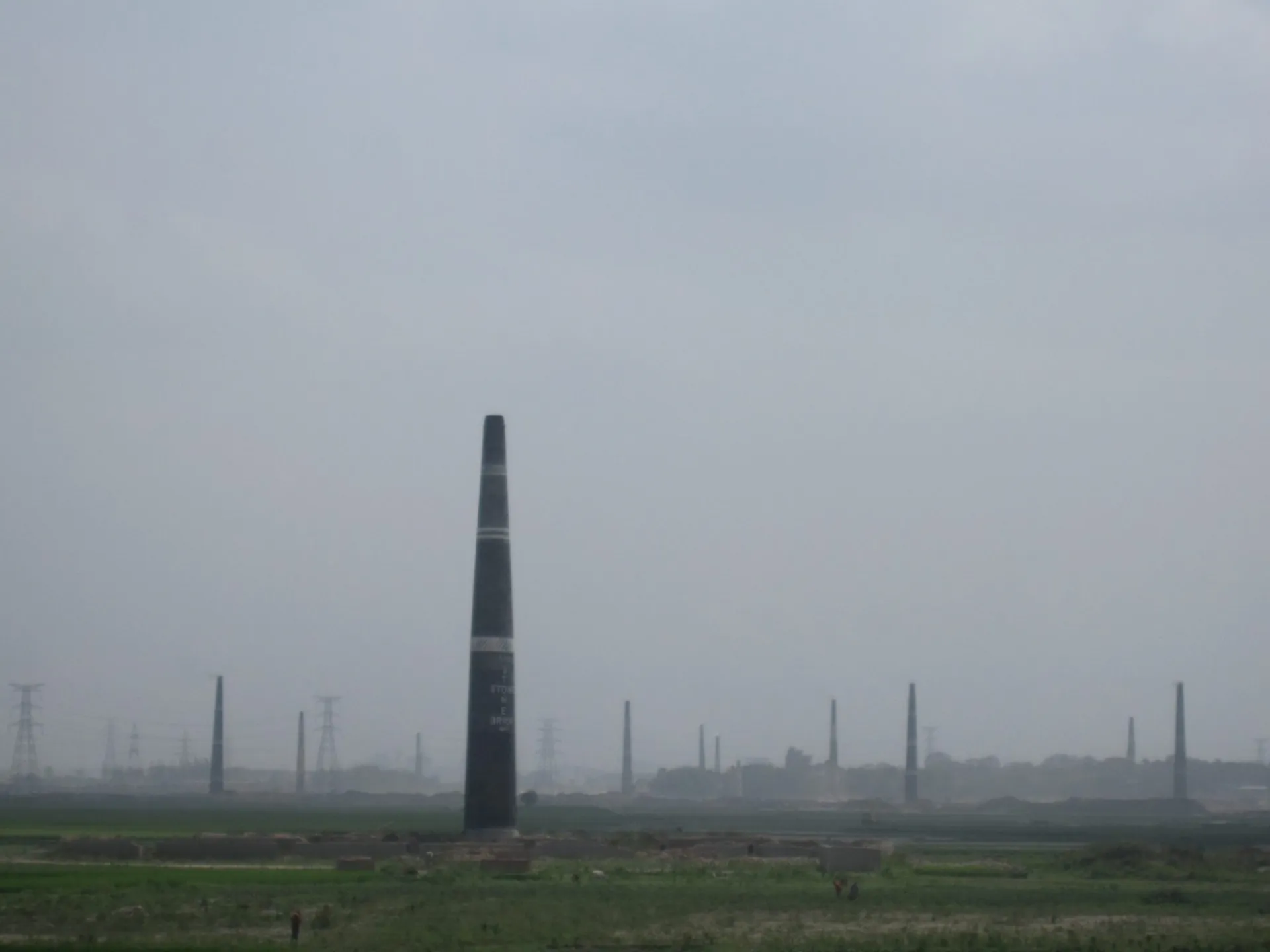 Brick kilns near Dhaka, Bangladesh. Credit: Kevin Krajick