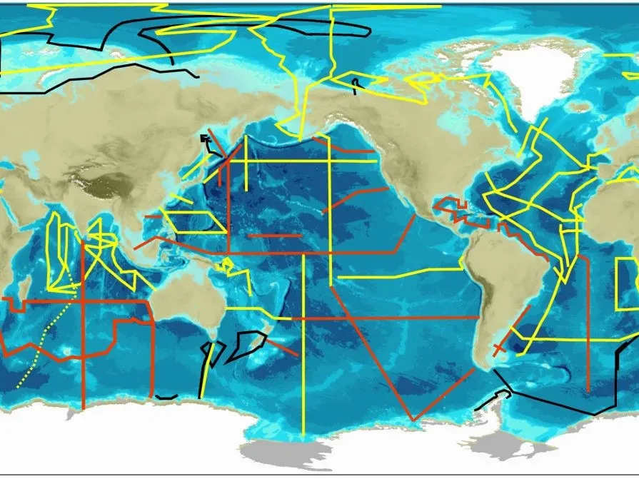 GEOTRACES World Map