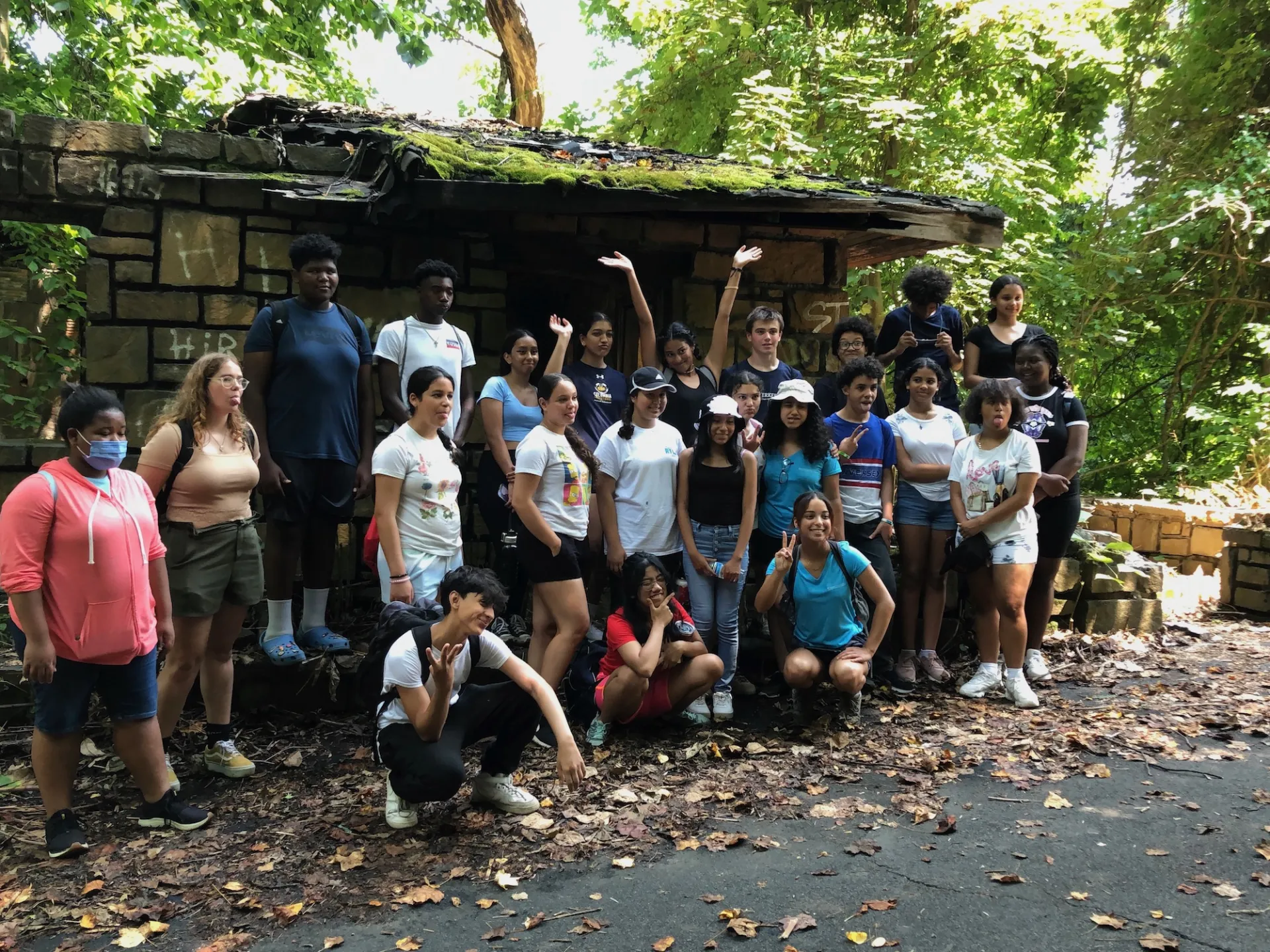 Next Gen interns and youth from Haverstraw Community Center 