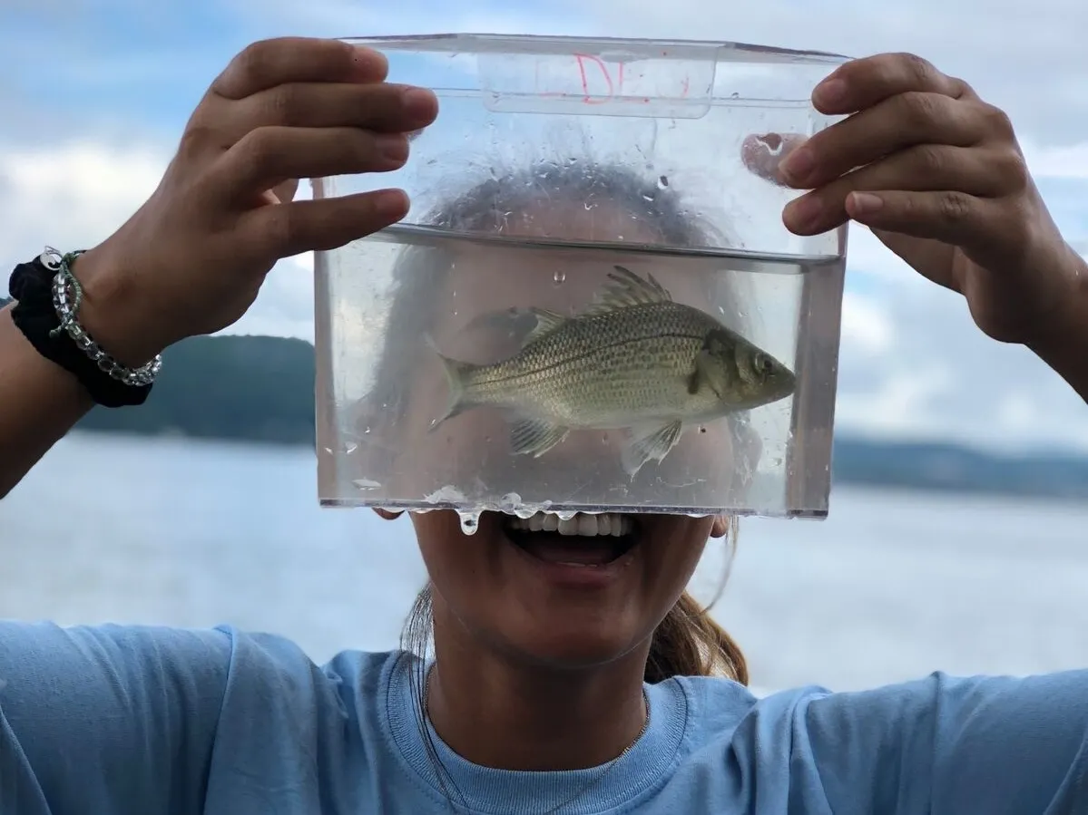 Hudson River Field Station Education & Outreach Coordinator Laurel Zaima
