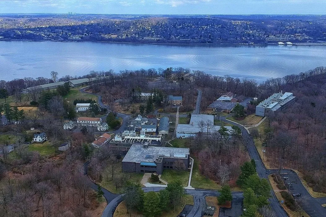 Drone photo of Lamont campus. Credit: Tom Burke