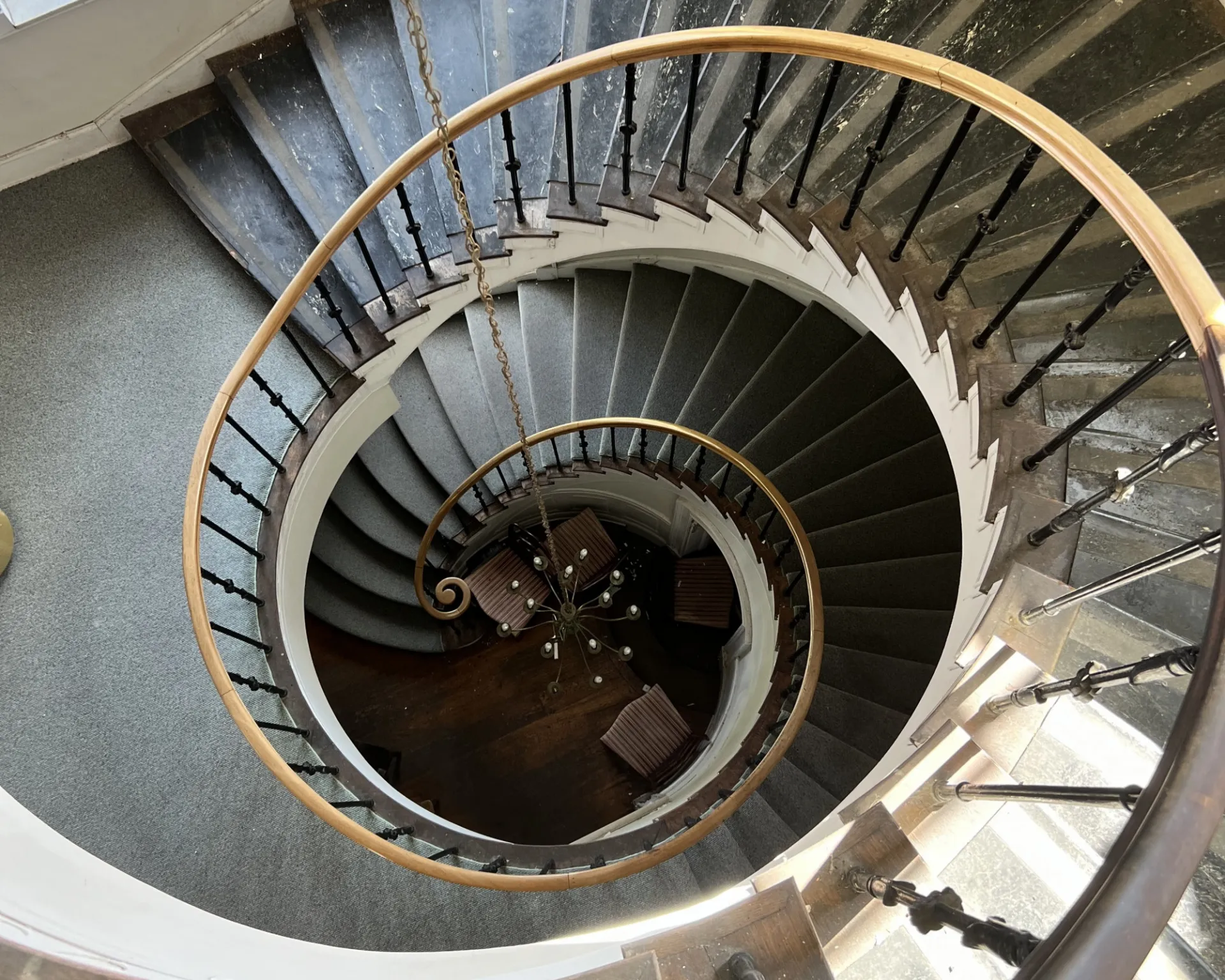 Lamont Hall Stairwell. Credit: Timothy Trimble