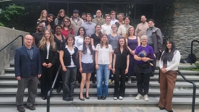 Our 2026 Summer Interns with Mike Kaplan, Dallas Abbott, and Laisa Sevilla. Credit: Bill Menke