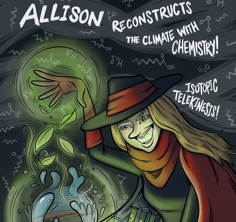 Allison the superhero