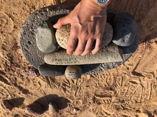 Stone Tools Collected at Gobero in Niger - Kevin Uno