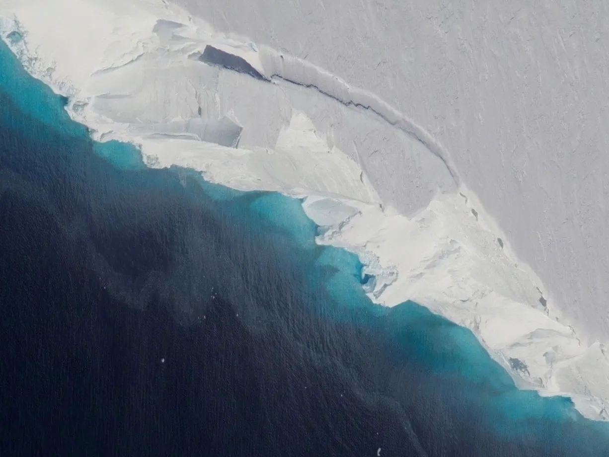 Thwaites Glacier. Credit: NASA