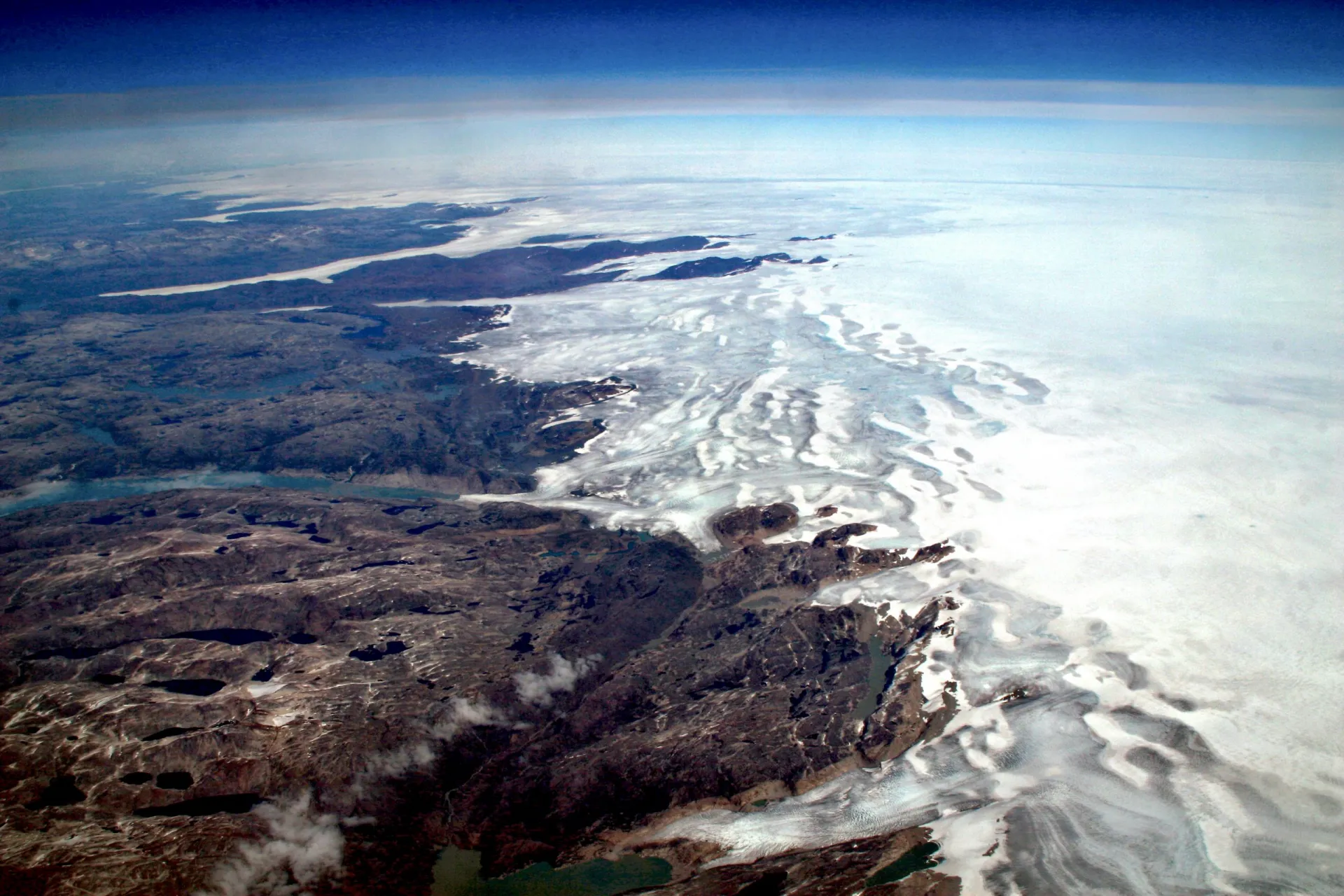 what lies beneath melting glaciers and thawing permafrost