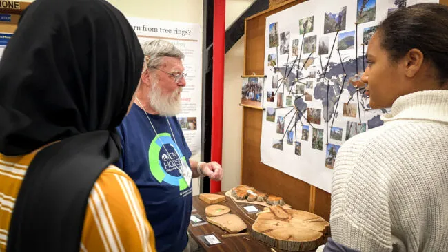 Edward Cook, the director of the Tree-Ring Laboratory, describes the countries he has visited to collect tree cores and cuttings for his research.