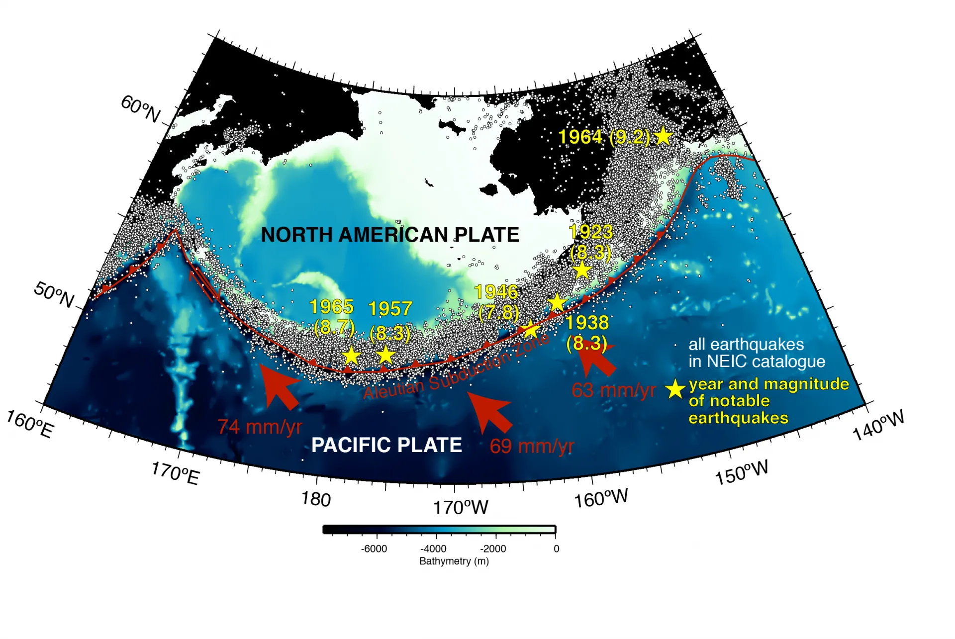 the goal mapping the alaska megathrust