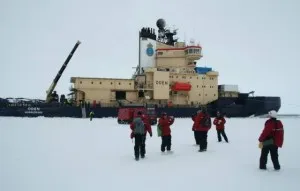 Docked on Sea Ice