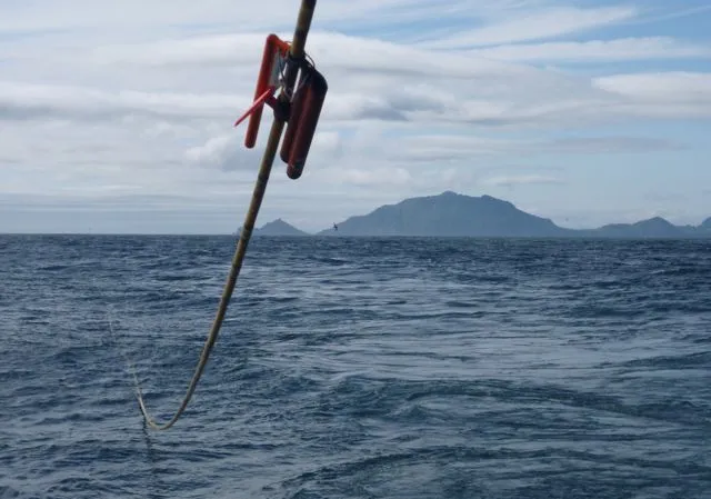 unspooling miles of seismic streamer near the shumagin islands