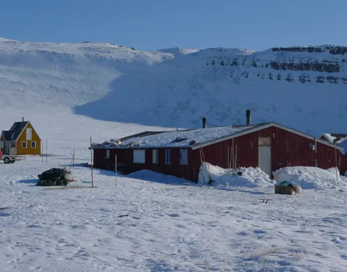 Dundas Village a trading post and mission established in 1910 by Knud Rasmussen