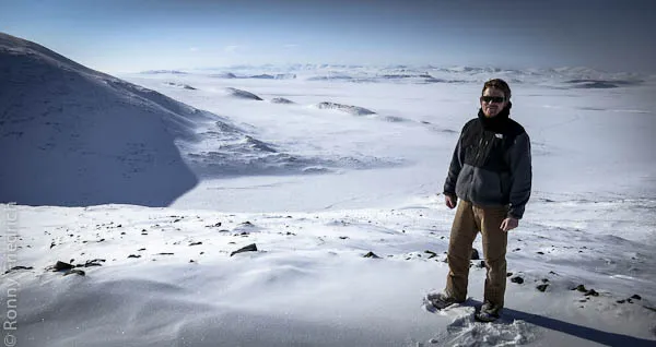 alert and the arctic landscape