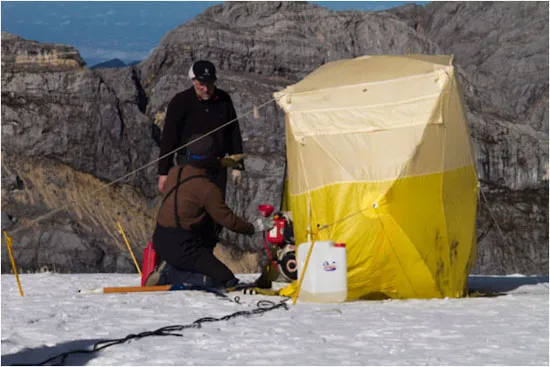 Fueling the drilling generator
