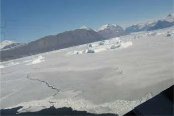 Sea ice in May 2010