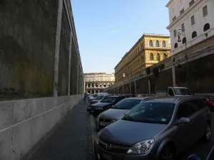 My favorite view of the Colosseum--I turned a corner and there it was.