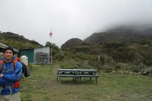 Above 10,000 feet, the climate is extremely different, and so is the terrain.  At high elevations we see broad U-shaped valleys, and cold conditions inhibit dense vegetation growth.