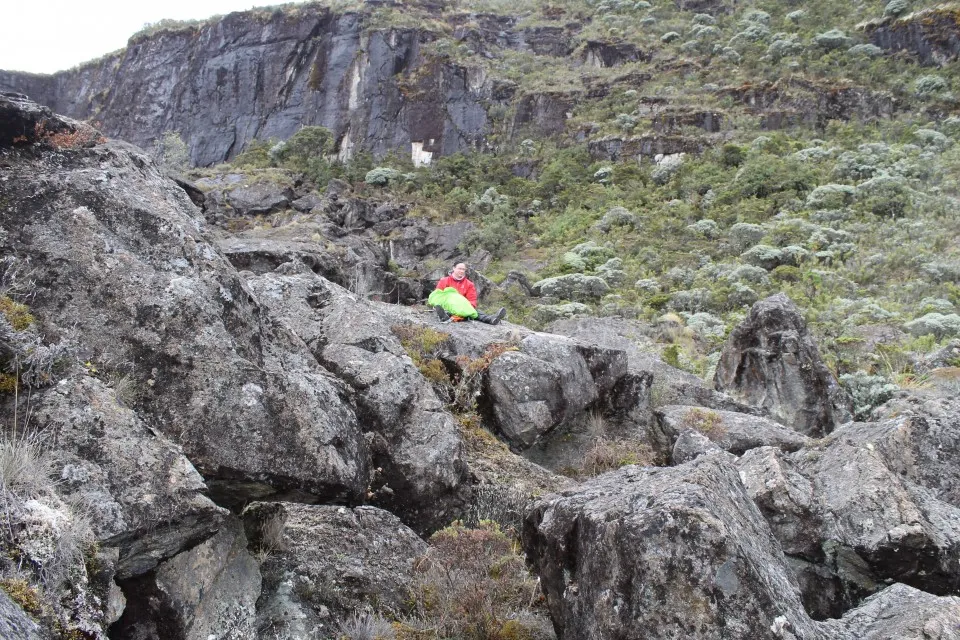 landslide up close