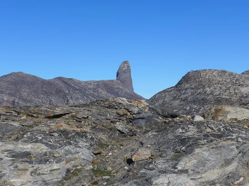 Kullorsuaq Island, Greenland -  the Big Thumb. (Photo M. Turrin)