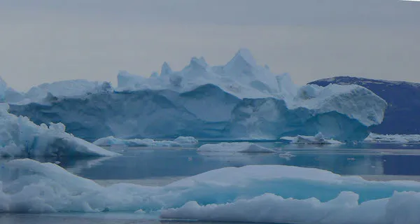 View from our small Poco 500 fishing boat as we skirted through the ice to collect samples. (Photo M. Turrin)