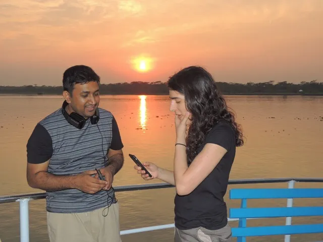 working in the bangladeshi countryside