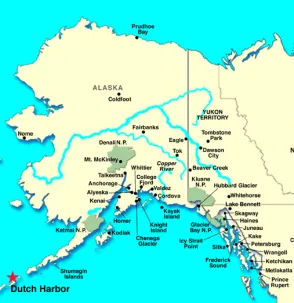 map of Dutch Harbor