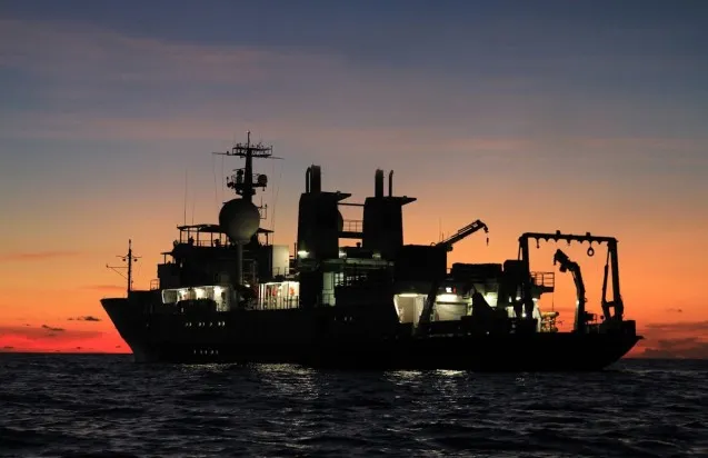 The R/V Falkor. Photo: Schmidt Ocean Institute