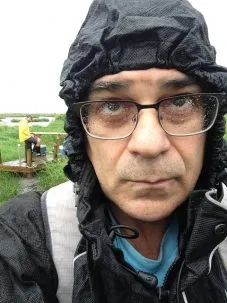 Here is how I looked during the rain on the first day.