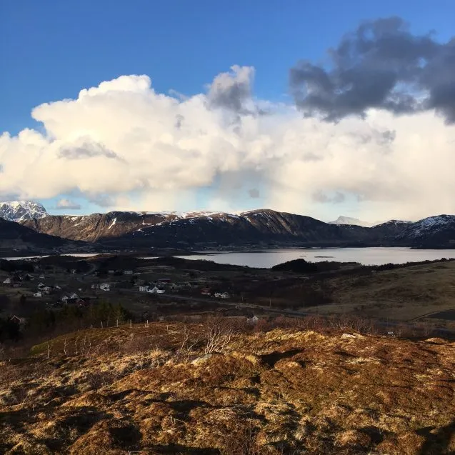 The group of scientists will work long days outside, but they're benefitting from an unexpectedly sunny week and long daylight hours in the Lofoten Islands.