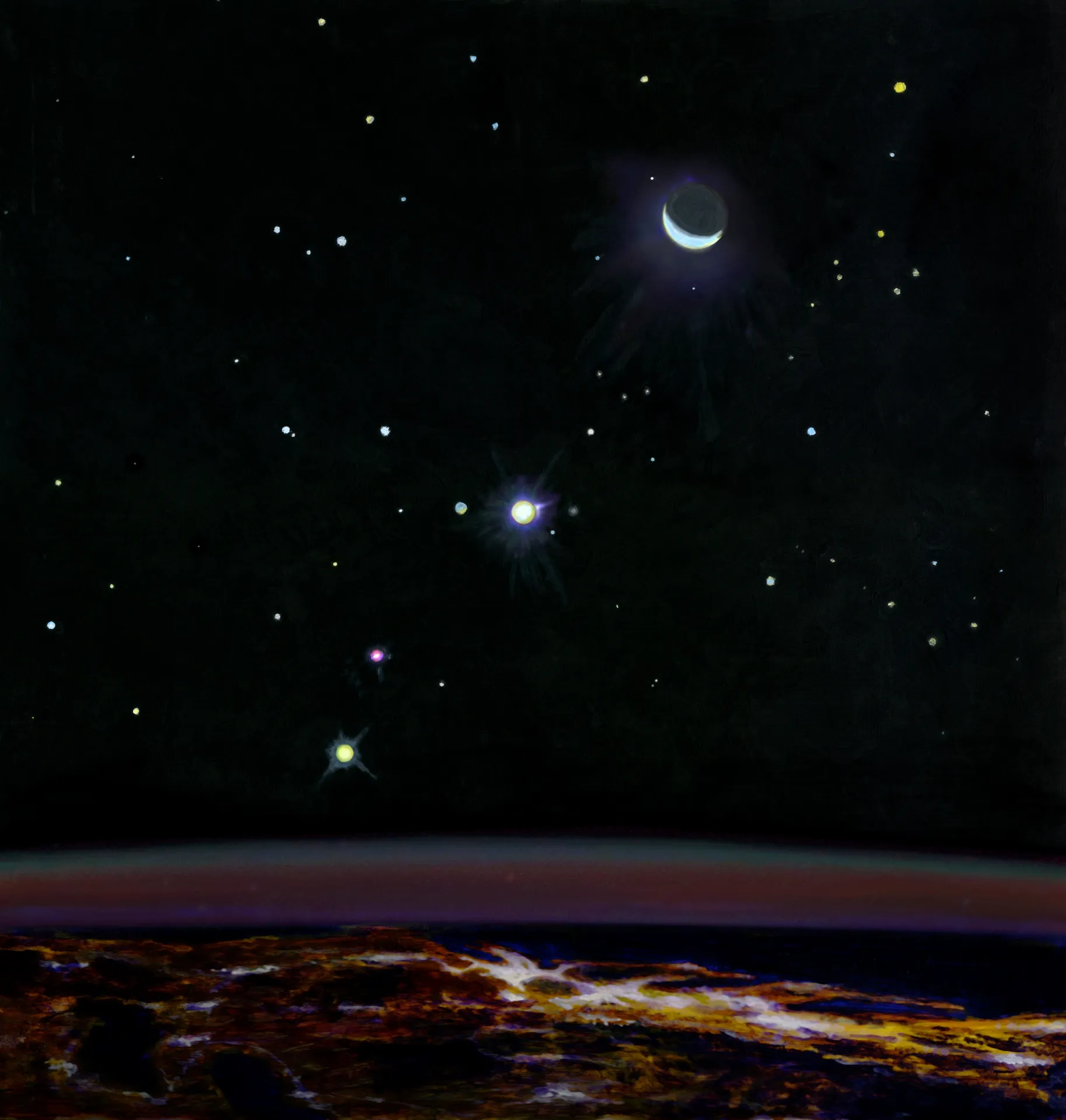geological orrery solar system chaos