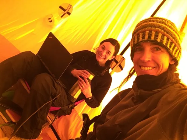 daily life camp antarctica