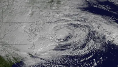 wind shear hurricanes east coast