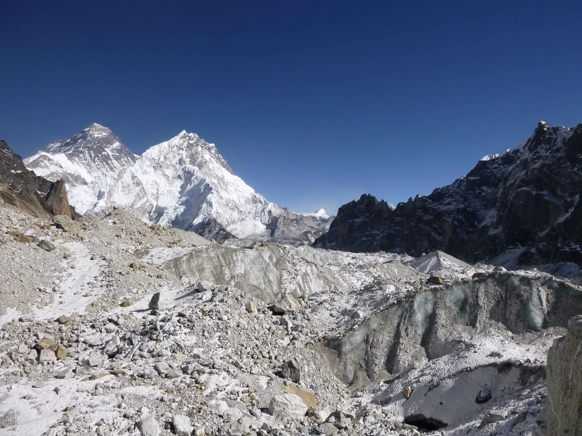melting himalayan glaciers doubled