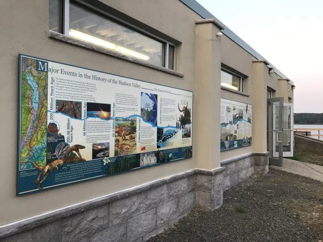 hudson river field station mural
