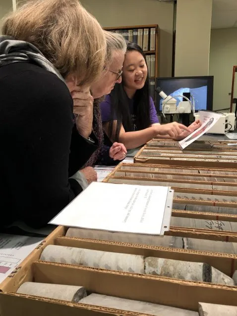sediment cores