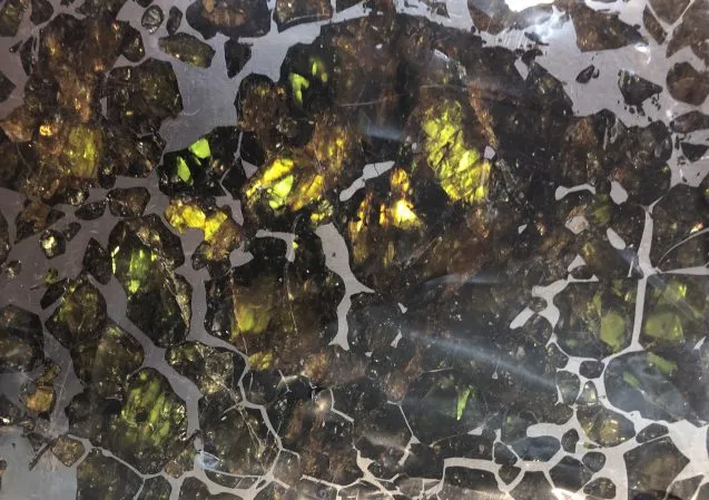 meteorite slice