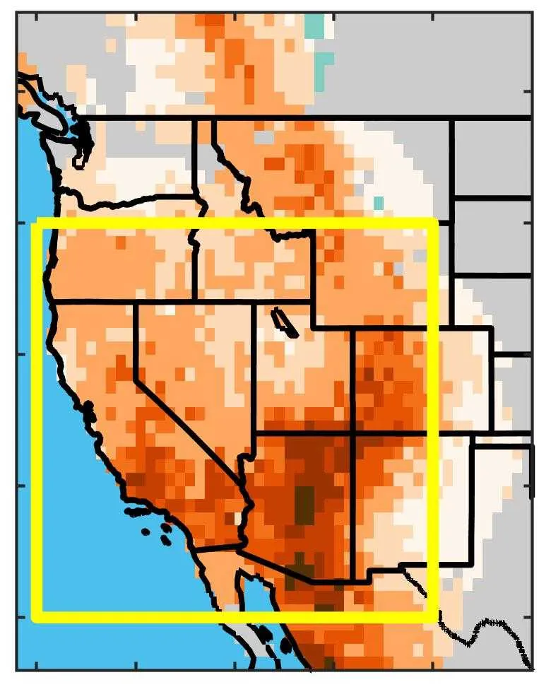 climate driven megadrought emerging western u s