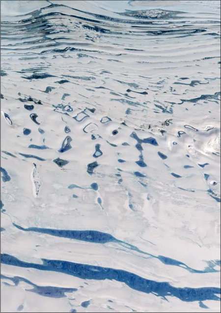 antarctic ice shelves vulnerable sudden meltwater driven fracturing says study