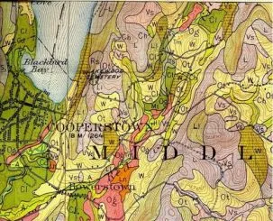 colorful soil map
