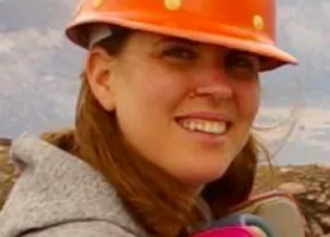 einat lev in a hard hat