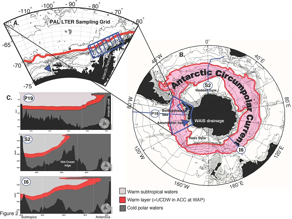 deep ocean heat is melting antarctic ice